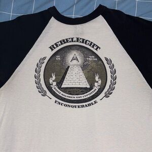 Black and White Long Sleeve Tee